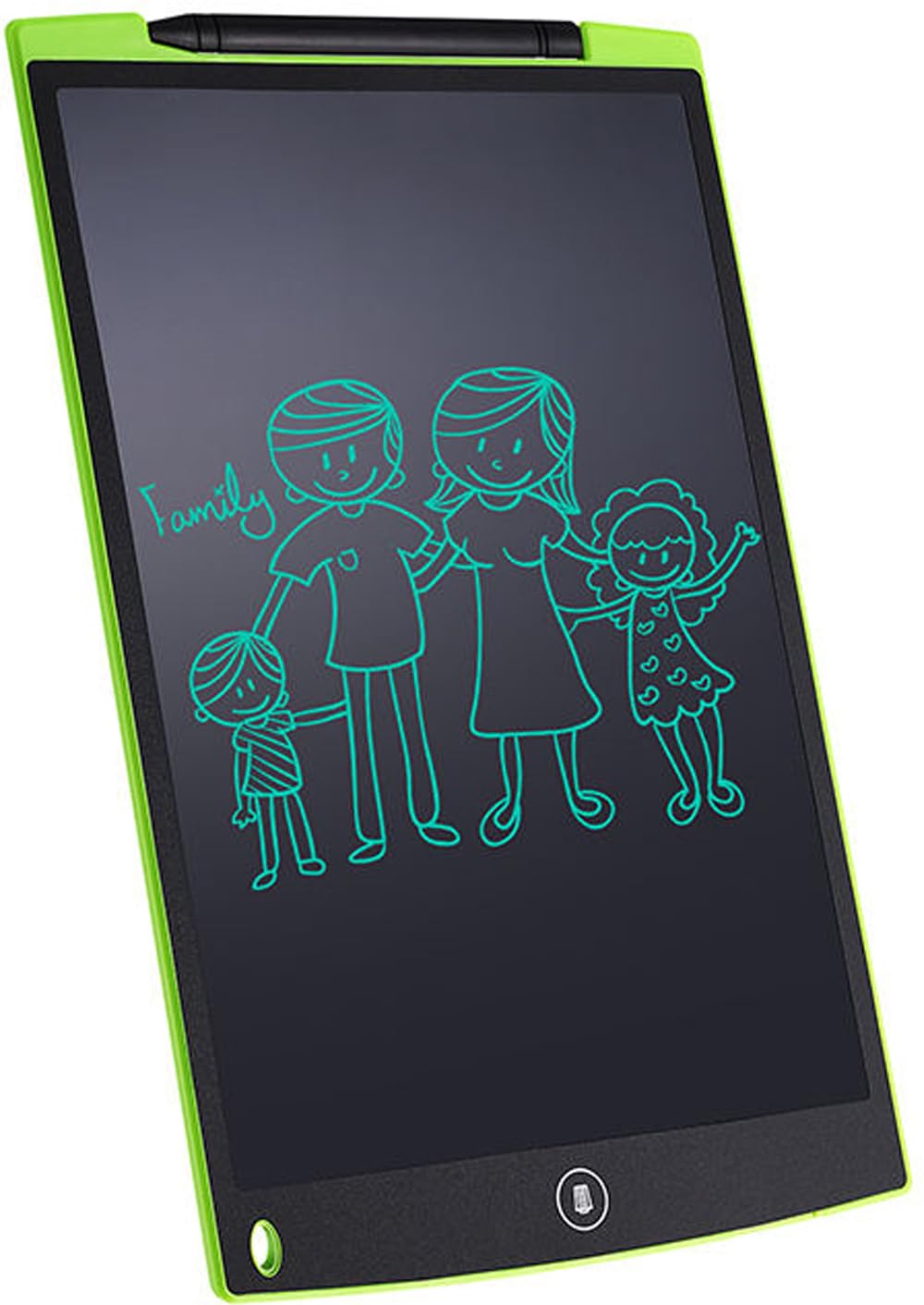 Writing Instument 12 inch LCD Writing Pad Re-Writing Paperless Electronic Digital Slate for Kids 3+ Years | Ideal for Writing, Drawing, Sketching, and Learning – Ultra-Thin(GreenBlack)-image-10
