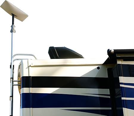 FlagPole Buddy Starlink Gen 2 Compatible Mounting Kit for RV Ladder Mount
