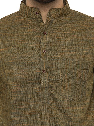 Image of Enchanted Drapes Men's Cotton Regular Kurta