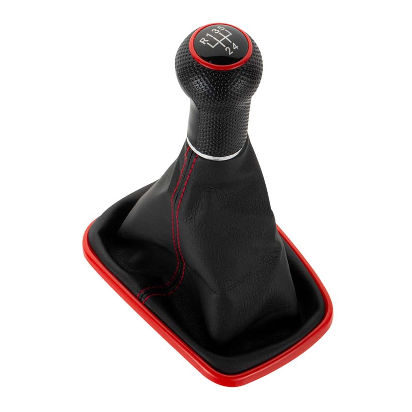 Jsyalmslw Red 5 Speed 23Mm Shift Lever Knob For Vw 1999-2004 For Golf 4 Iv Mk4 For Gti R32 Stylish