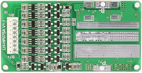 Miniatura 6 de Tablero de batería de litio de la serie 7,20A continuo con puerto de ecualización,Tubo Mos disipación de calor de aluminio,Adecuado para 7 baterías