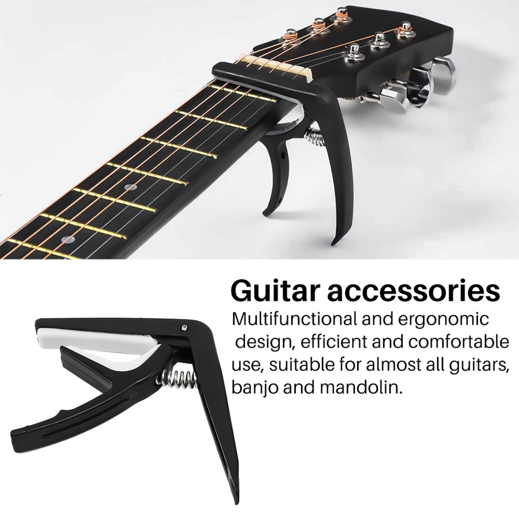 strumenti per la riparazione della chitarra Kit Di Accessori Per Chitarra Strumento Di Cambio Per Chitarra Acustica Per Chitarristi E Chitarristi Principianti