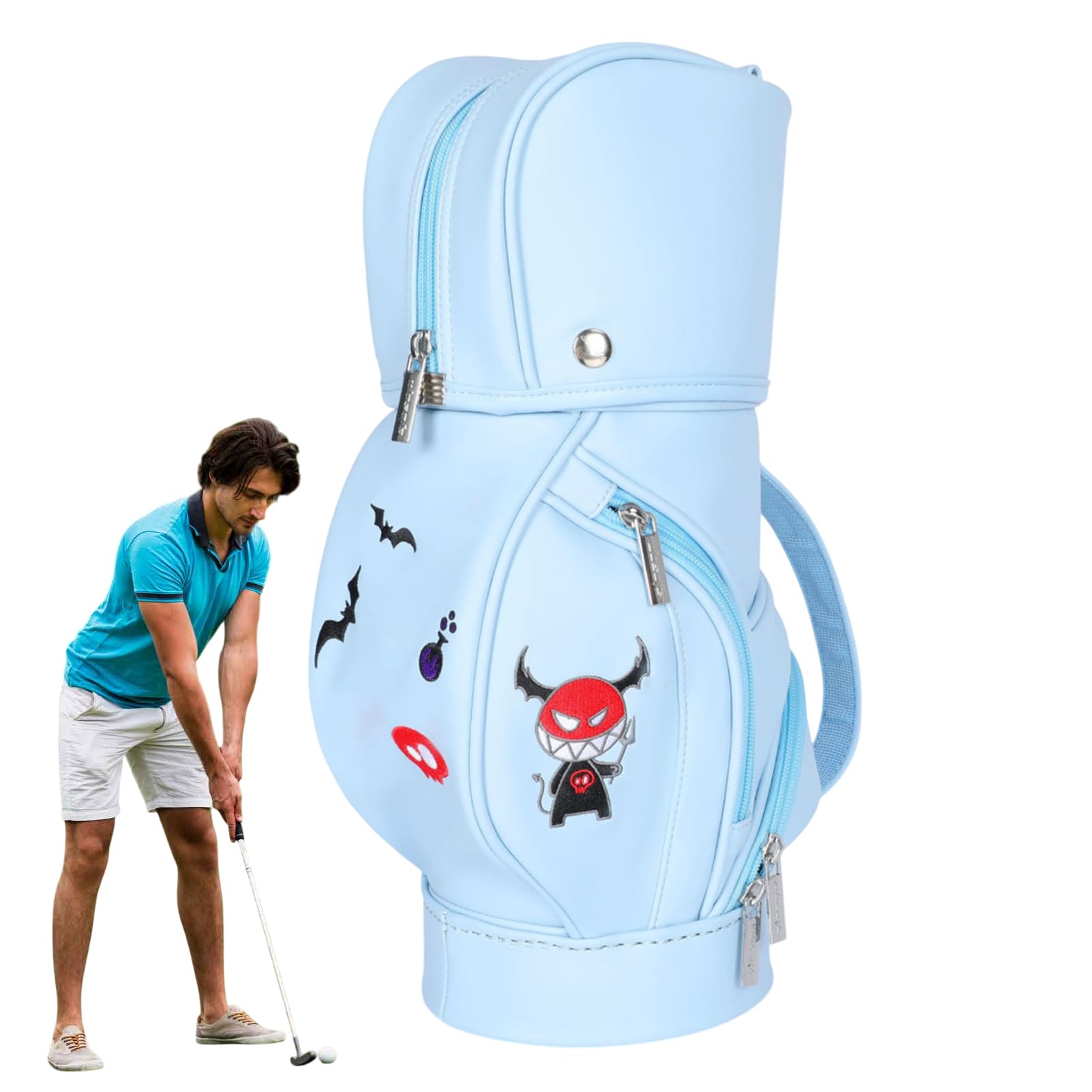 Golf Club Bolsos,Organizador de moda y pequeño | Almacenamiento de Golf | para Hombre Mujer Golf Familia Amigos Interior Exterior Jardín