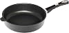 AMT Gastroguss Bratpfanne 28 cm Ø 7 cm hoch fester Stiel induktionsgeeignet Lotan® Antihaft-Veredelung Gusspfanne (Aluguss) AMZN-I-728