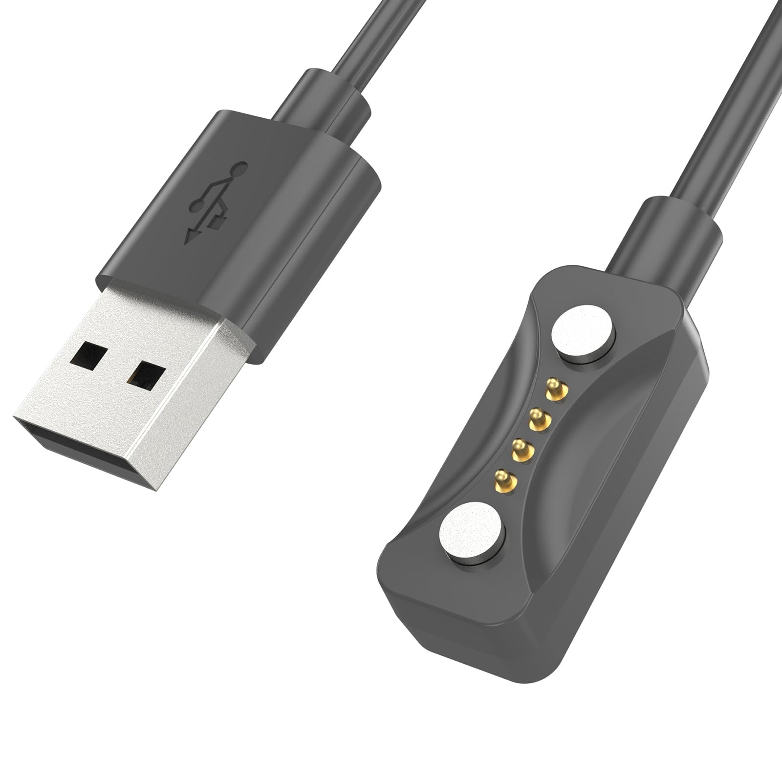 AWADUO Compatible with Polar Pace/Ignite 3/Pacer Pro Replacement USB Charging Cable, USB Magnetic Charger Charging Cables Smart Watch Accessories(1m/3.3ft)