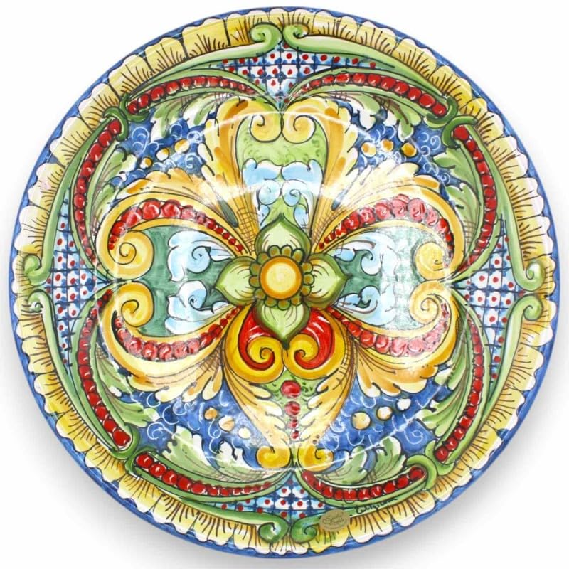 Plato de cerámica Caltagirone Sicilia Bedda regalo exclusivo de bodas