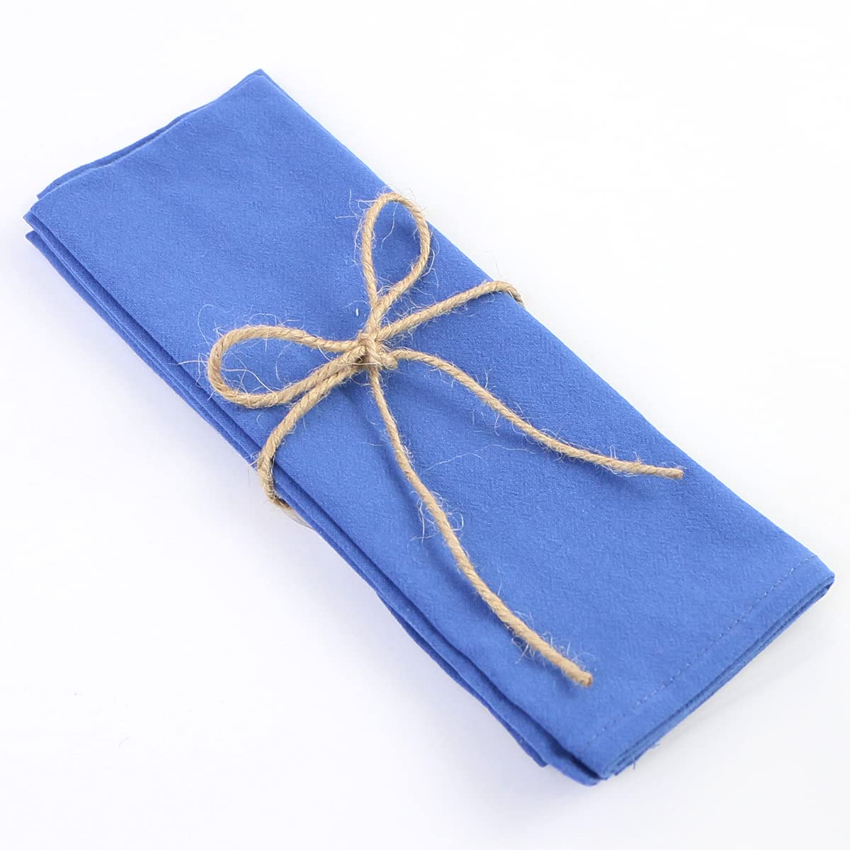 cloth napkins, 6PCS 40X40CM,Dinner Table Serviettes Reusable For Weddings Parties Restaurant(Blue)