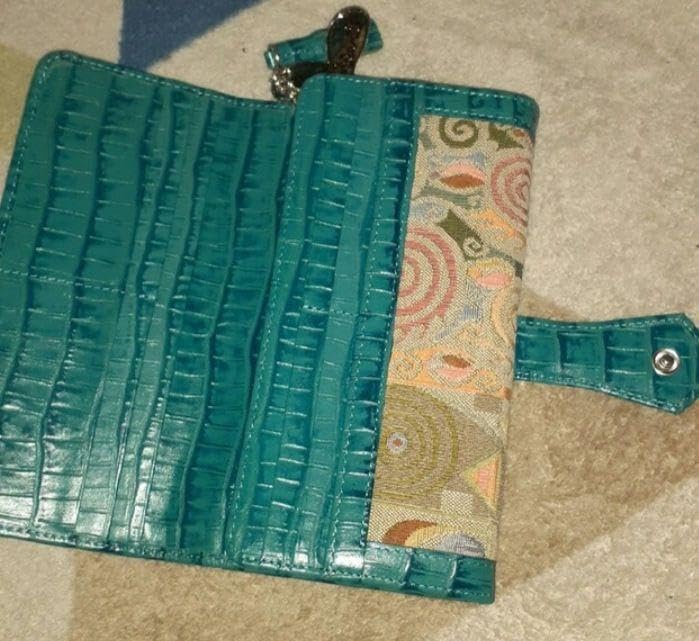 Amazon.co.jp: 財布 think bee 長財布 ビーズ 刺繍 シンクビー ケース 