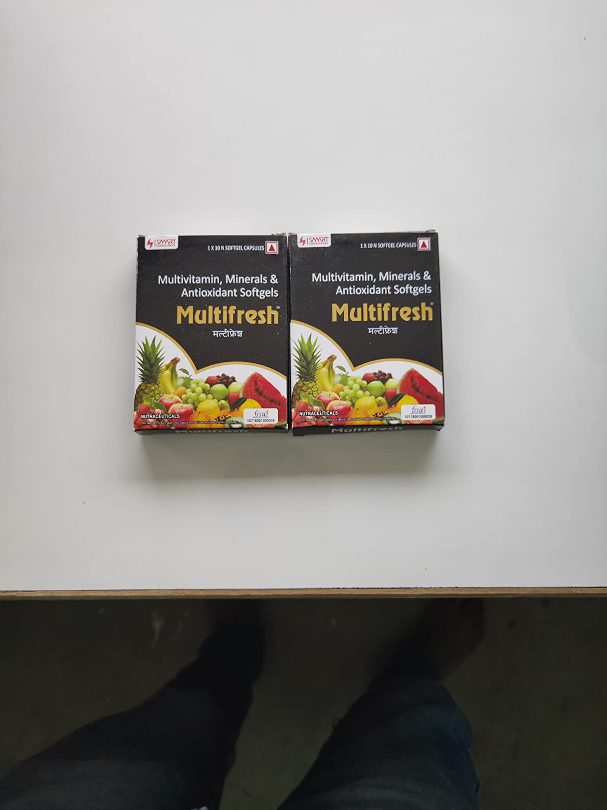 Smartlaboratories Multifresh 10 Capsules, Multivitamin- Multiminerals ...