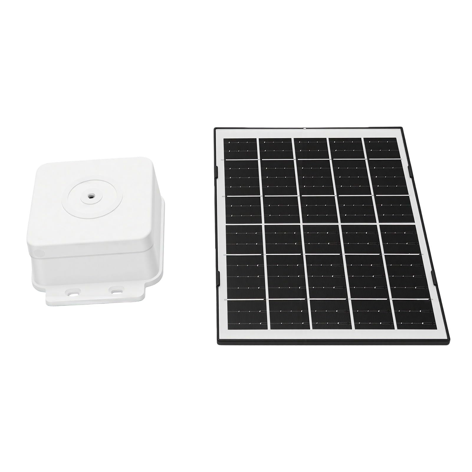 Pannello Solare 4W per Telecamera di Sicurezza (WHITE)