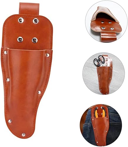 Miniatura 7 de FRCOLOR 3 unids Profesional Barber Scissor Holder Bag para Herramientas de Peluquería Salón Tijera Vaina Peines Cepillos Organizador de