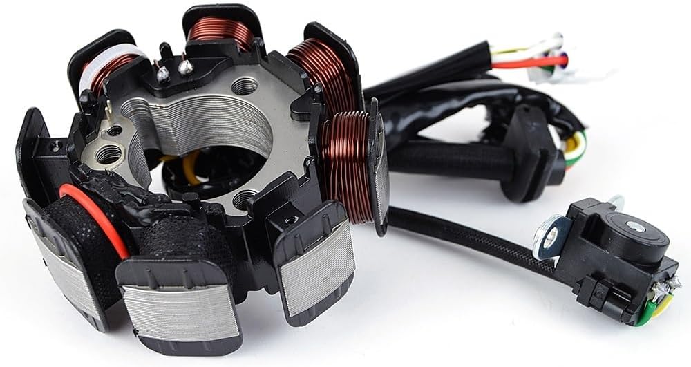 ステータープレート点火コイル オートバイ発電機ステータコイル