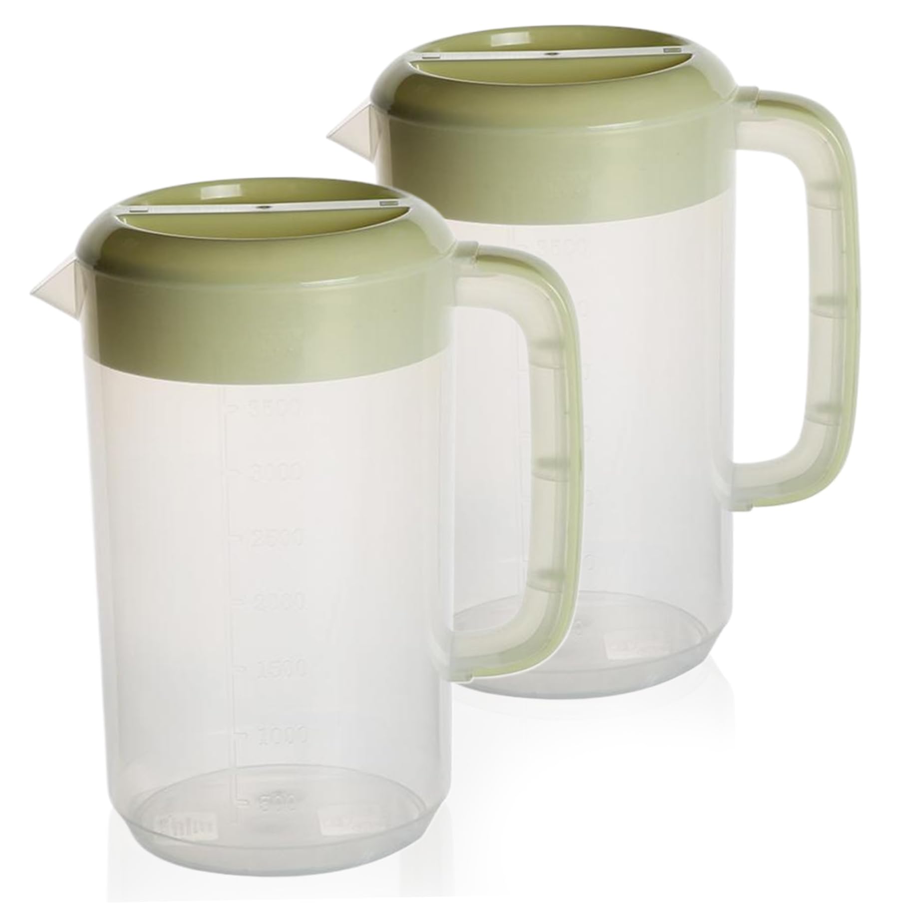 Pichet en plastique grand volume 1 gallon carafe graduée avec poignée