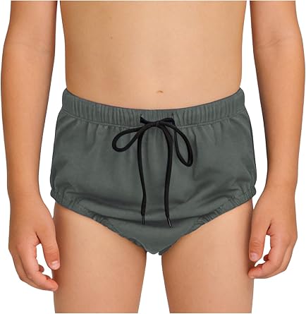 TTAO Kids Special Needs Adaptive Clothing Waterproof Diaper Covers Incontinence Washable Reusable Swimwear for Autism