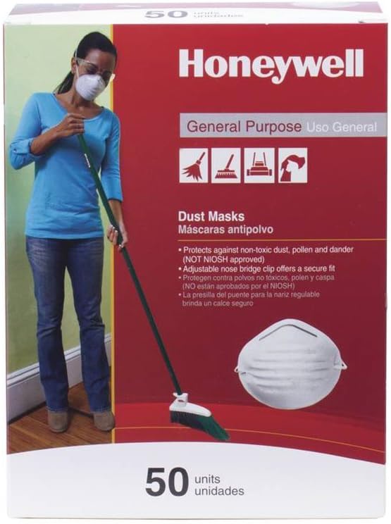 Honeywell Nuisance Disposable Dust Mask, Box of 50 (RWS-54001)