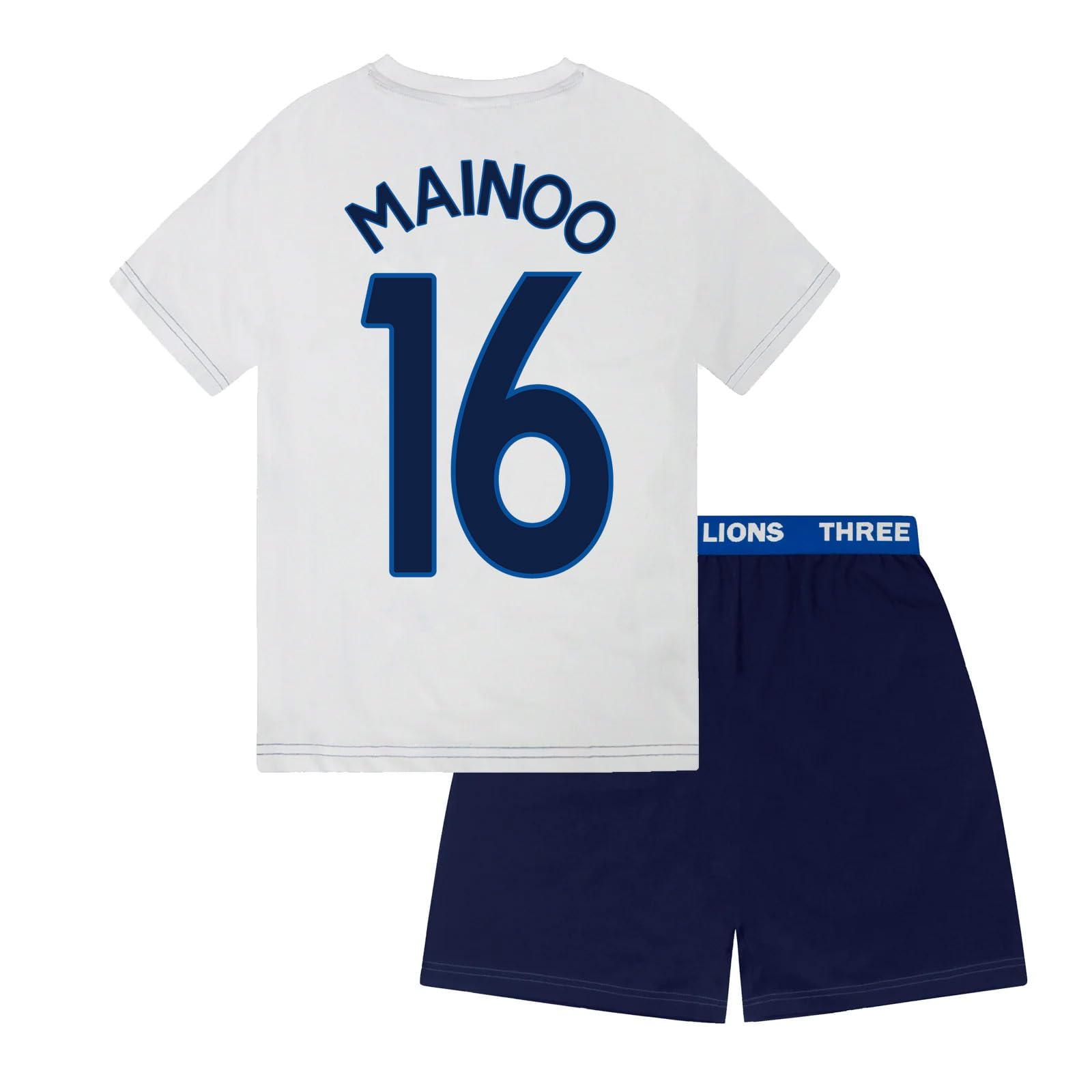 England Three Lions Boys Mainoo 16 Short Pyjamas 12-13 Years