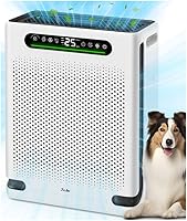 FreAire HAP605 HEPA Air Purifier for Home up to 2600 Sq Ft - Turbo Pet Mode, Washable Filter, 20dB Quiet Sleep, PM2.5 Display