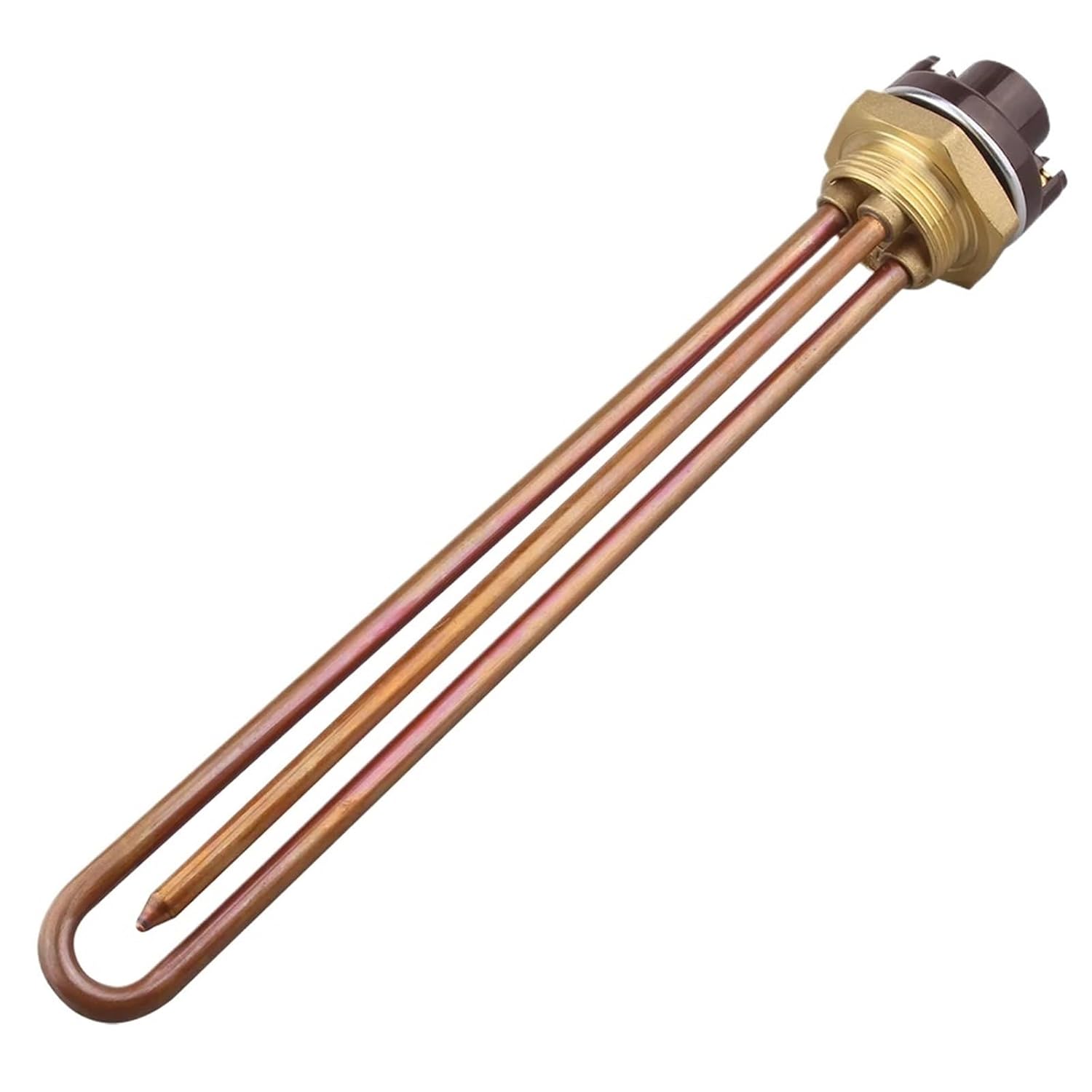 1pcs 220v Electric Water Heater Thermostat Adjustable Temperature Switch DN32 1 1/4'' Immersion Heating Element 1200w 1500w 2kw 3kw(3kw foldback Type)
