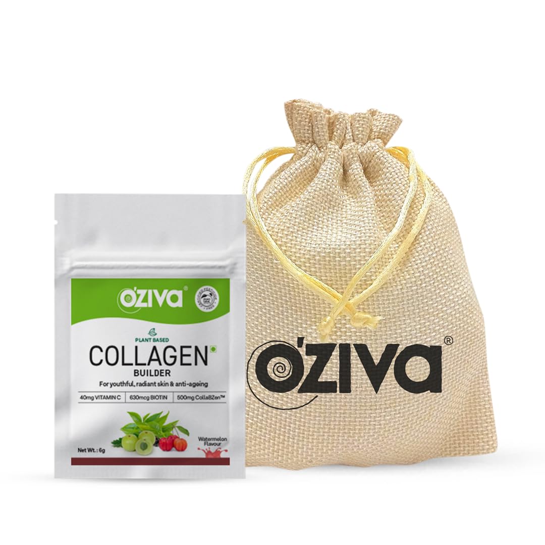 OZiva Vegan Collagen (Watermelon with Biotin & Vitamin C For Brighter & Youthful Skin | Collagen Supplement For Women & Men | Plant Based Collagen Powder | Certified Vegan 10 g (B0D87PV8GR) Amazon Price History, Amazon Price Tracker