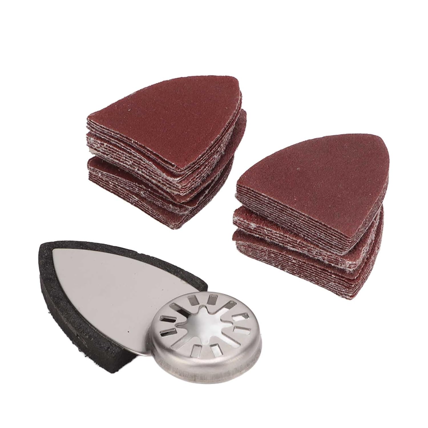5 Types 51 Pcs Oscillating Sanding Pad Set Multifunction Sanding Discs