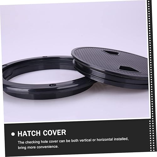 Miniatura 9 de Kisangel Cubierta de cubierta para kayak, protector de agujero de inspección de kayak, cubierta de orificio de comprobación, cubierta de escotilla
