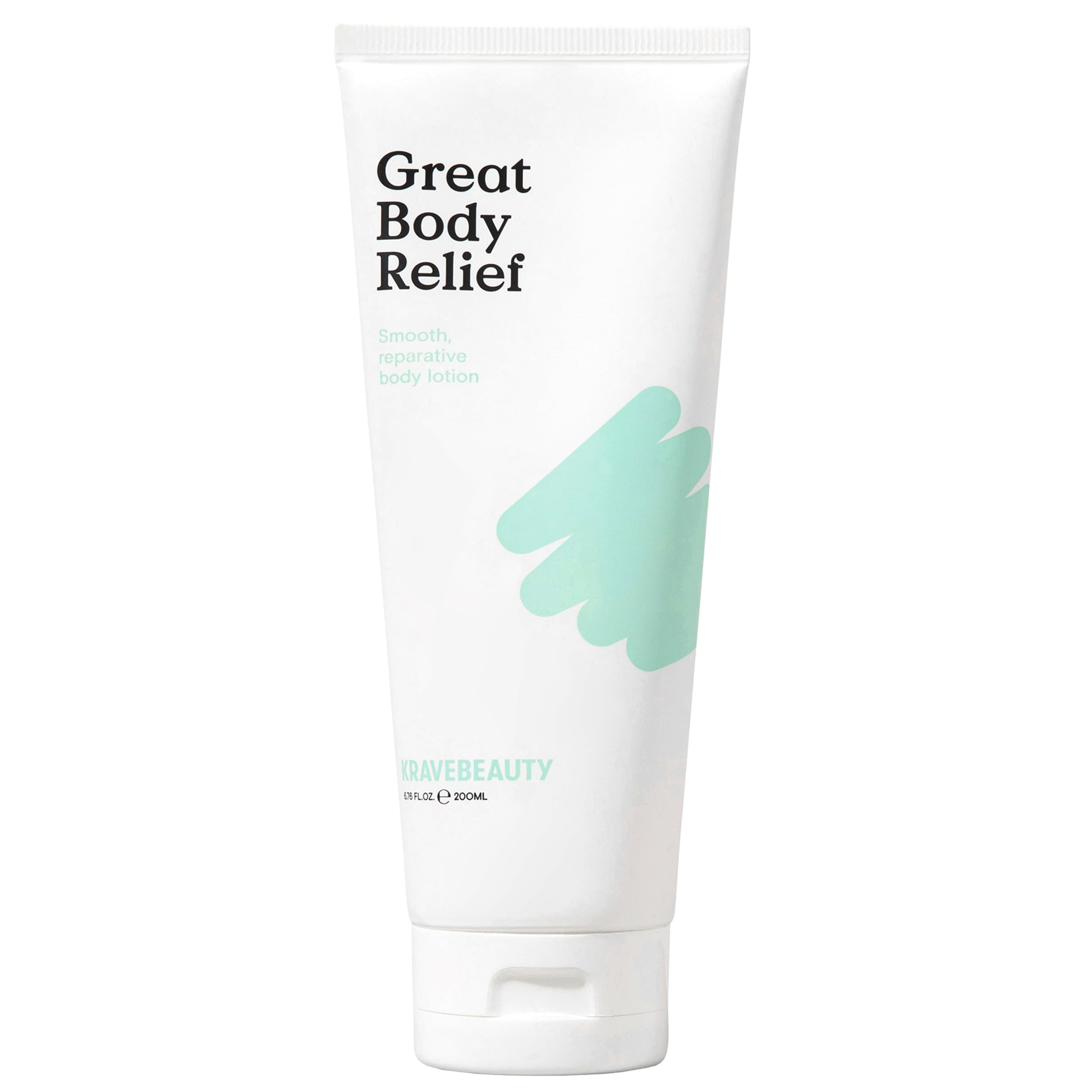 KraveBeauty Great Body Relief Skin Barrier Body Lotion, Contains 5% Tamanu Oil to Soothe Irritation, Provides 24 Hour Moisture, Vegan & Cruelty Free,