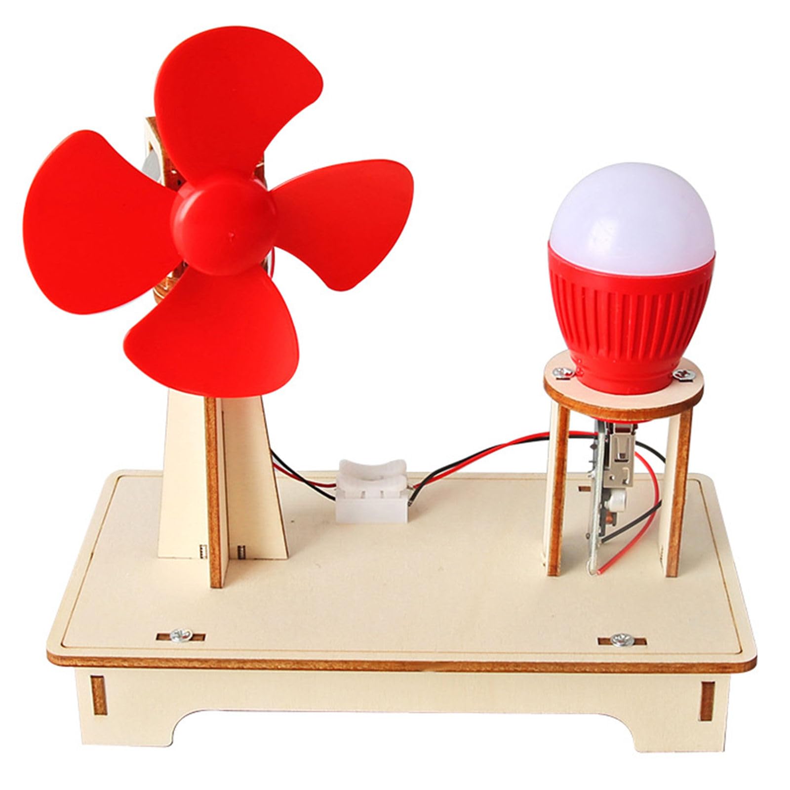 Crffz As The Pic Shown Winds Turbines Homeschool Projects Wood Building Kits Education Science Kits Wood Models Educational Toy For Teens