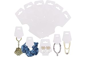 Tag Along 200PCS Adhesive Necklace Cards