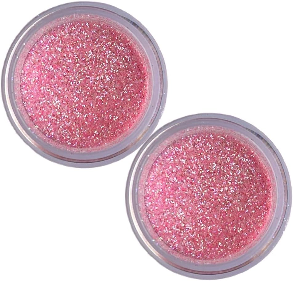 Pink Rose Disco Cake Pack x 2 units 10g in total - 5g each jar