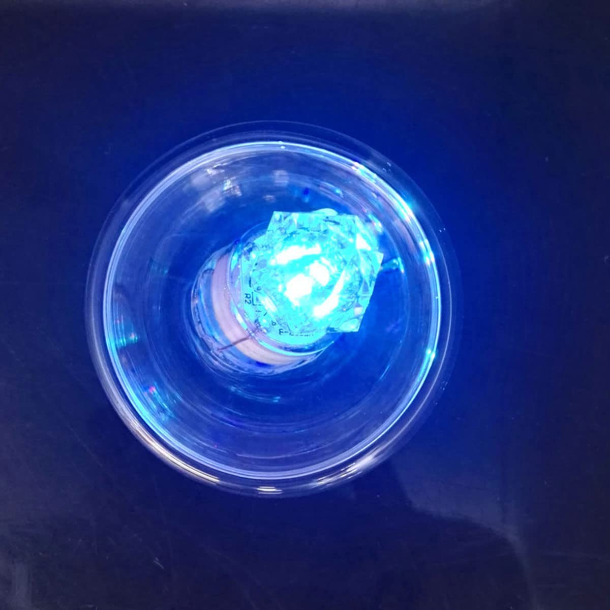 Luce da pesca a LED (confezione da 10) luci subacquee profonde impermeabili con diamanti tubolari per pesca subacquea con luce blu attrattivi per tonno pesce spada