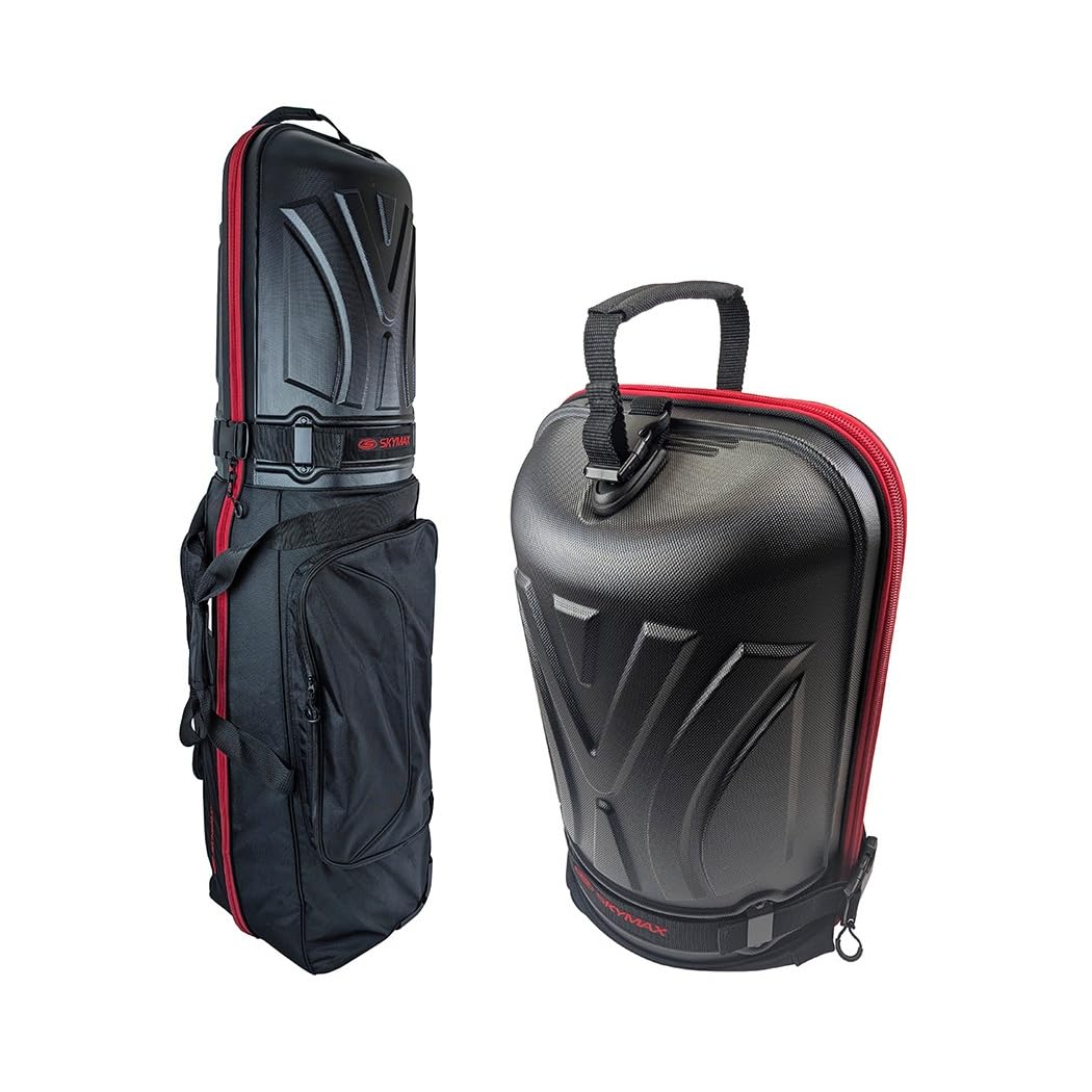 Skymax Golf Bag Hard Top Flight Travel Cover 2026 Wheeled Padded Protection