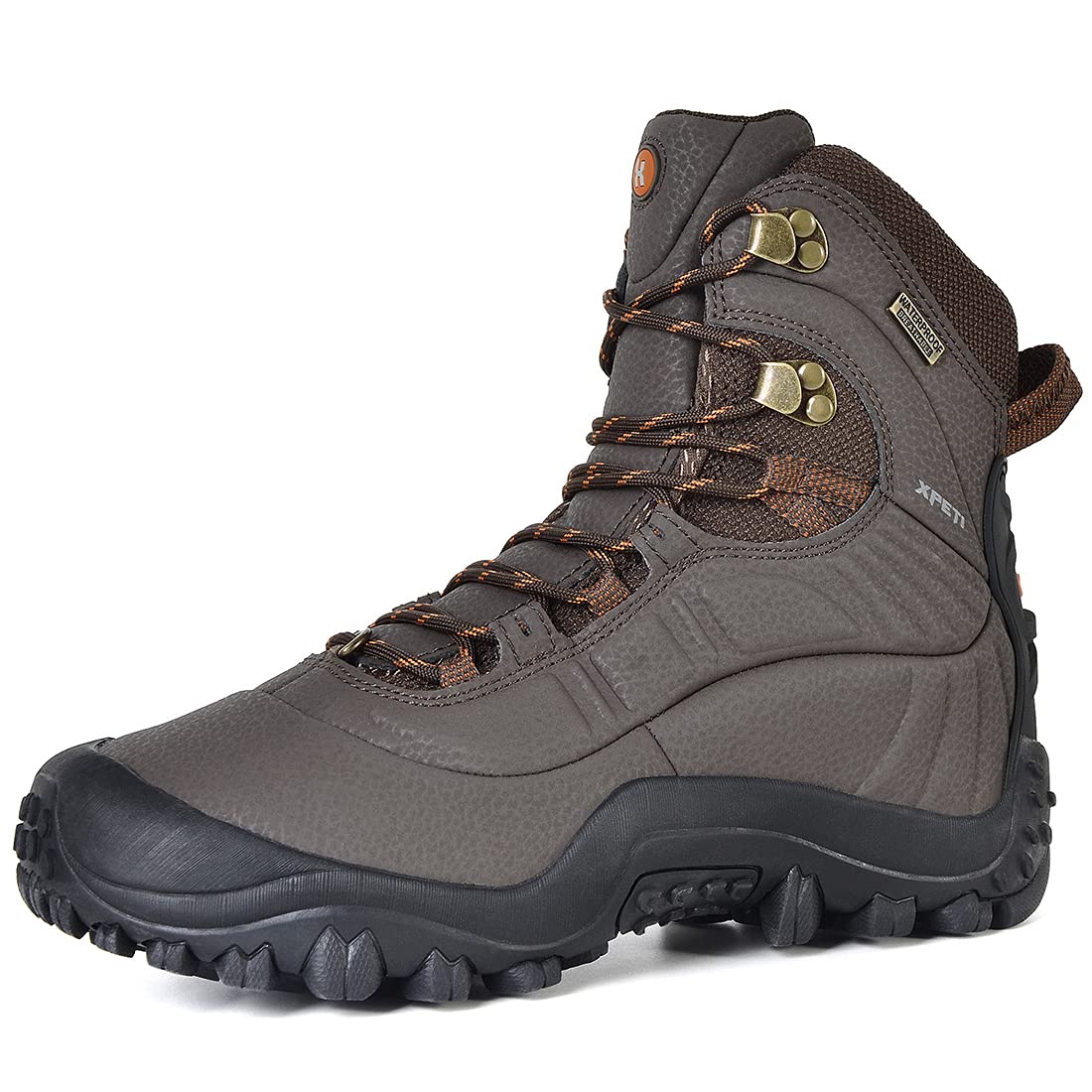 XPETI Men’s Thermator Mid-Rise Lightweight Hiking Insulated Non-Slip Outdoor Boots size 9.5