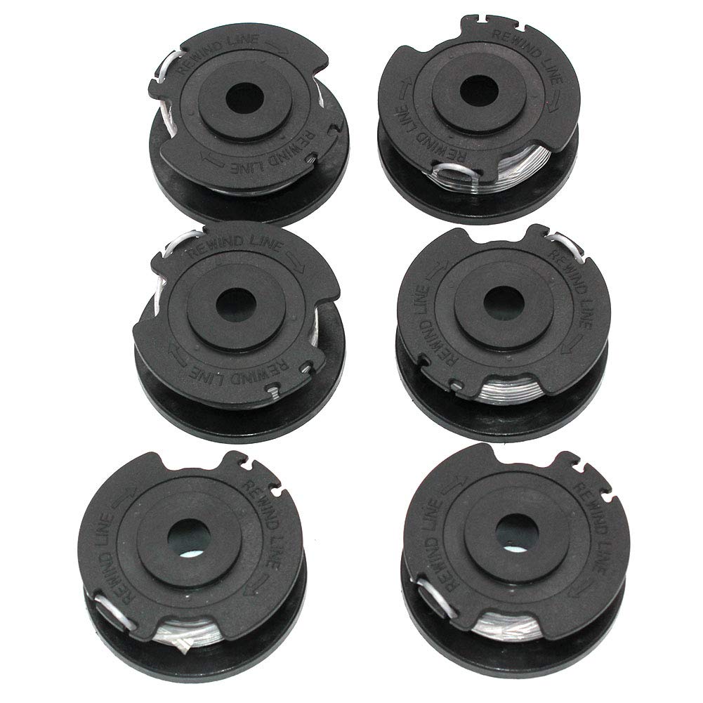 String Trimmer Spool With Line For Ryobi RLT36 P2000 RLT18 P2001 P2002 P2003 P2004 P2005 P2006 P2200 RLT1825Li RLT1830H13 RLT1830Li RLT183115 RLT183220 RY28100 RY28120 RY28121 RY40204 RY40220 ZRP2080