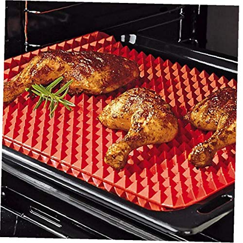 Hotaden Pratique Pyramide créative Silicone Baking Mat antiadhésives Pan Tapis de Cuisson Four Tapis de Cuisson Plateau Tapis de Cuisine ustensiles de...
