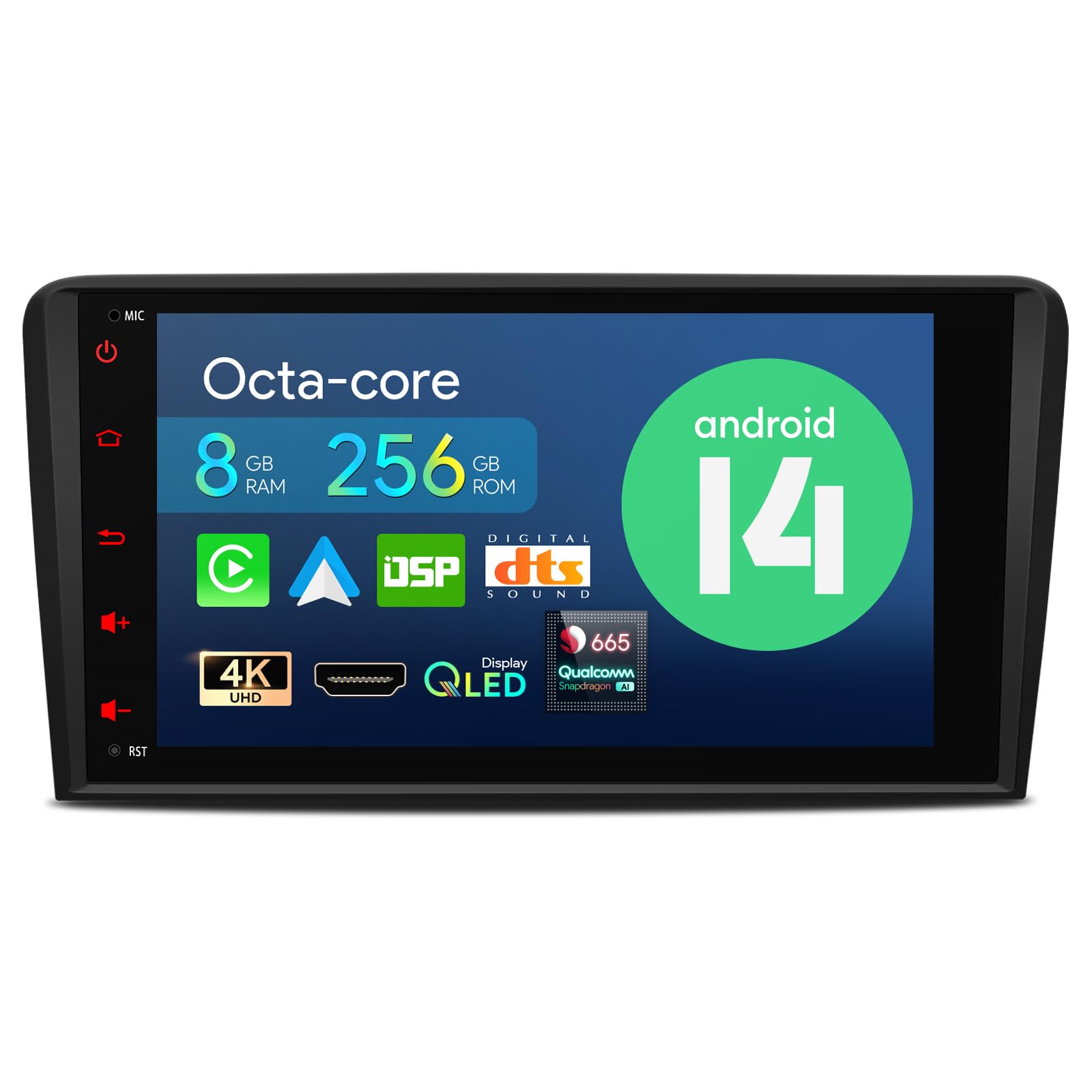 Amazon.com: XTRONS Car Stereo for Audi A3 S3 RS3, Android 14