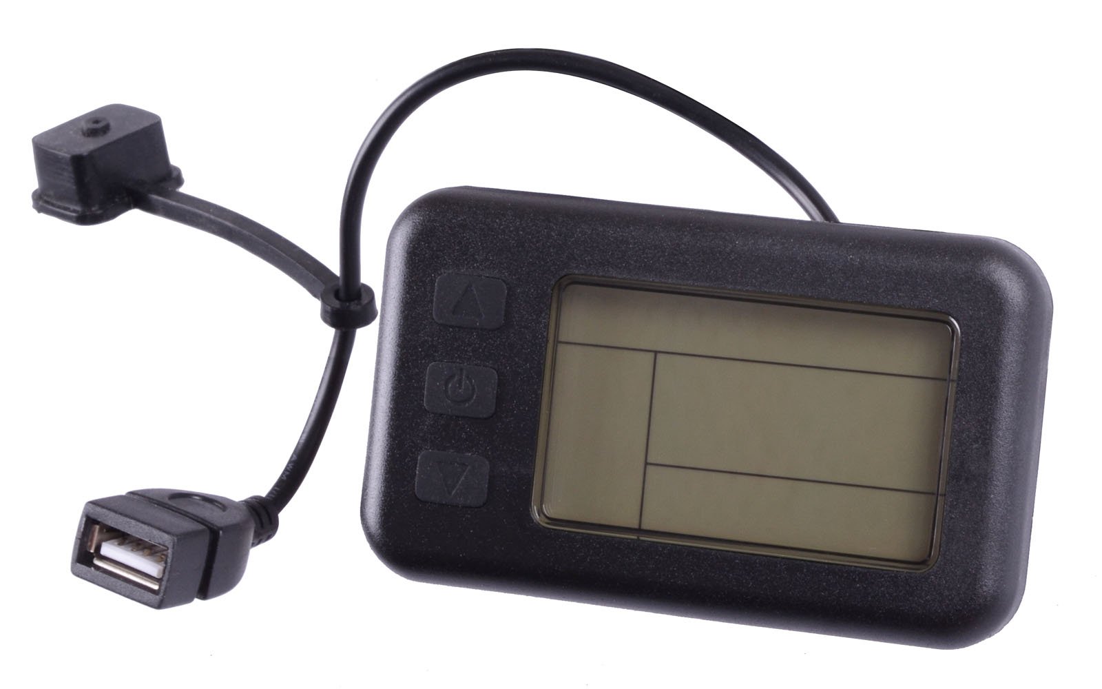 e-motos KT-LCD1 Display 24 V/36 V met USB-oplaadaansluiting voor Pedelec, elektrische fiets, e-bike e-motos KT-LCD1 Display 24 V/36 V met USB-oplaadaansluiting voor Pedelec, elektrische fiets, e-bike
