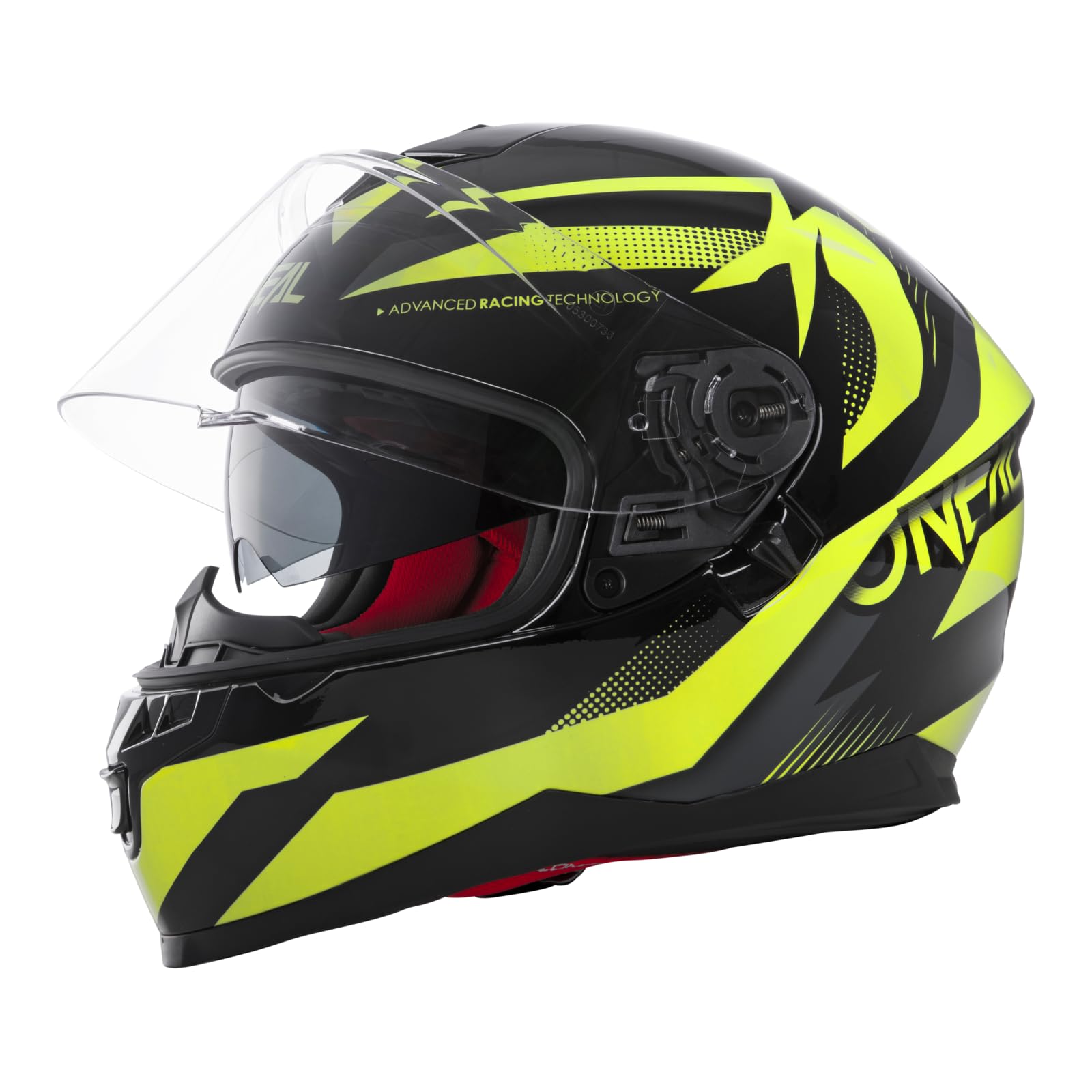 Casco Moto O'NEAL Volt Solid V.24 - Talla XL, Blanco, Norma ECE 22.05, Con Visera Solar Integrada