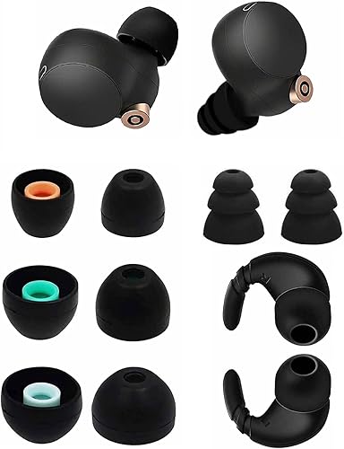 Reemplazo para Sony WF-C500WF-1000XM4WF-1000XM3 - Puntas de silicona para los oídos, puntas de auriculares de repuesto JNSA compatibles con Sony WF