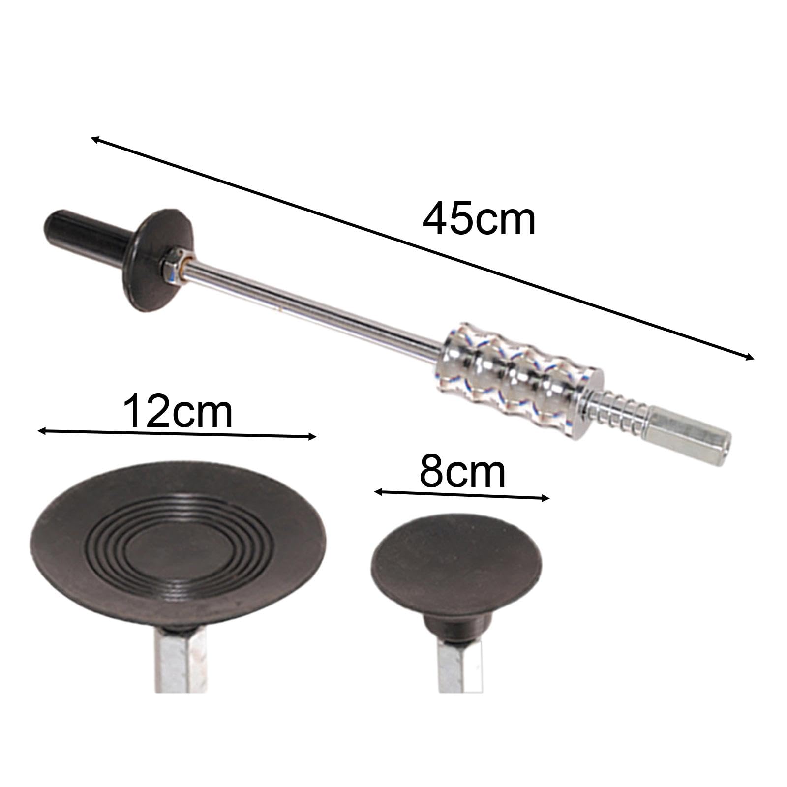 Outil de Débosselage Automatique avec Ventouse Débosselage de Carrosserie Outil de Glissière de Ventouse de Réparation de Bosse de Voiture pour Endommagées par Grêle, Petit et Grand
