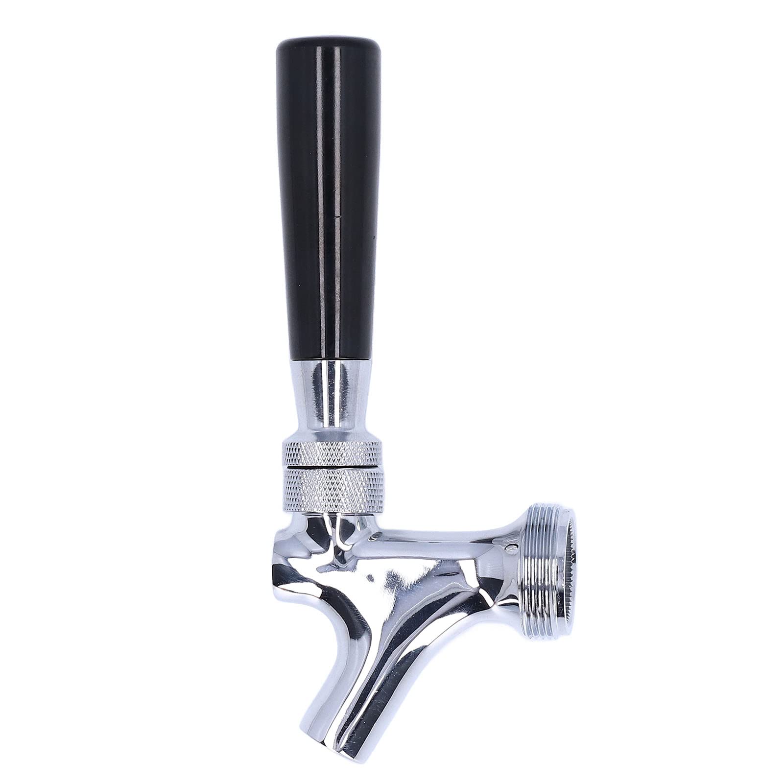 EVTSCAN Beer Tap Keg Faucet 304 Stainless Steel Accessory Replacement for Bar Restaurant Silver