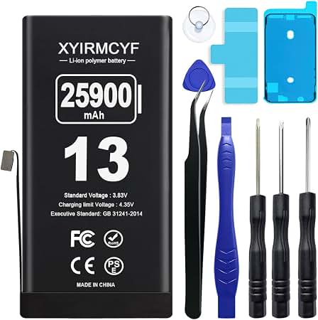 Amazon.com: LL TRADER Battery Replacement for iPhone 13 with