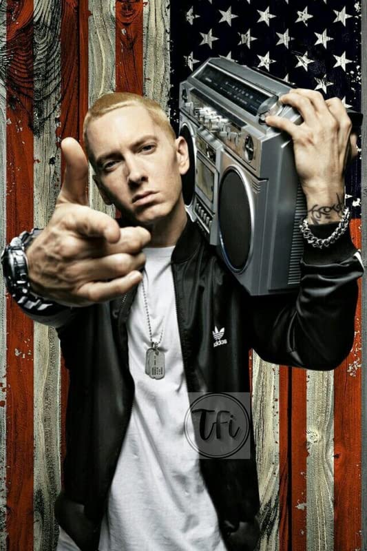 Eminem Posters, Eminem American rapper Posters for Room, Unframed, with