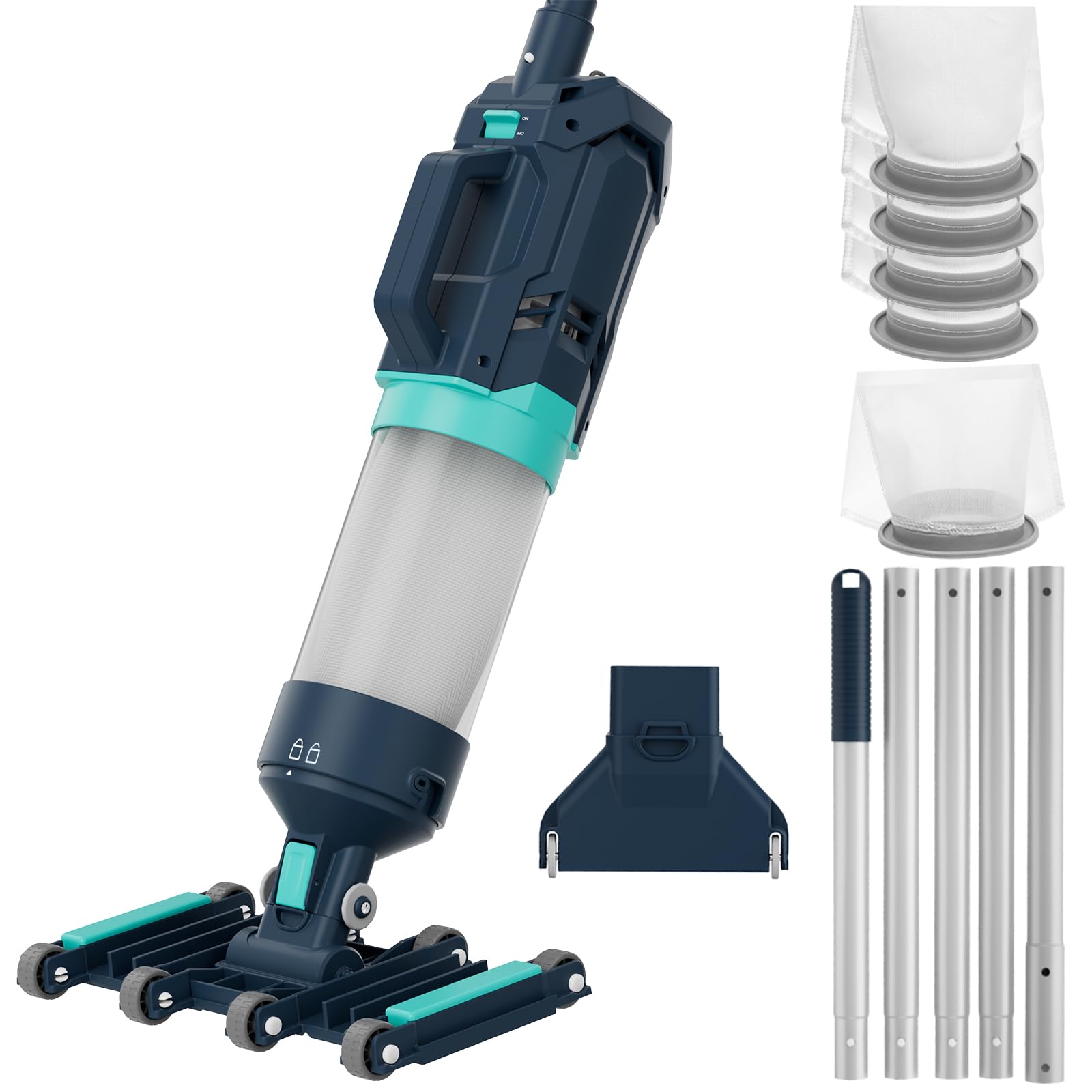 Heavy Duty Handheld Pool Vacuum for Above Ground Pool