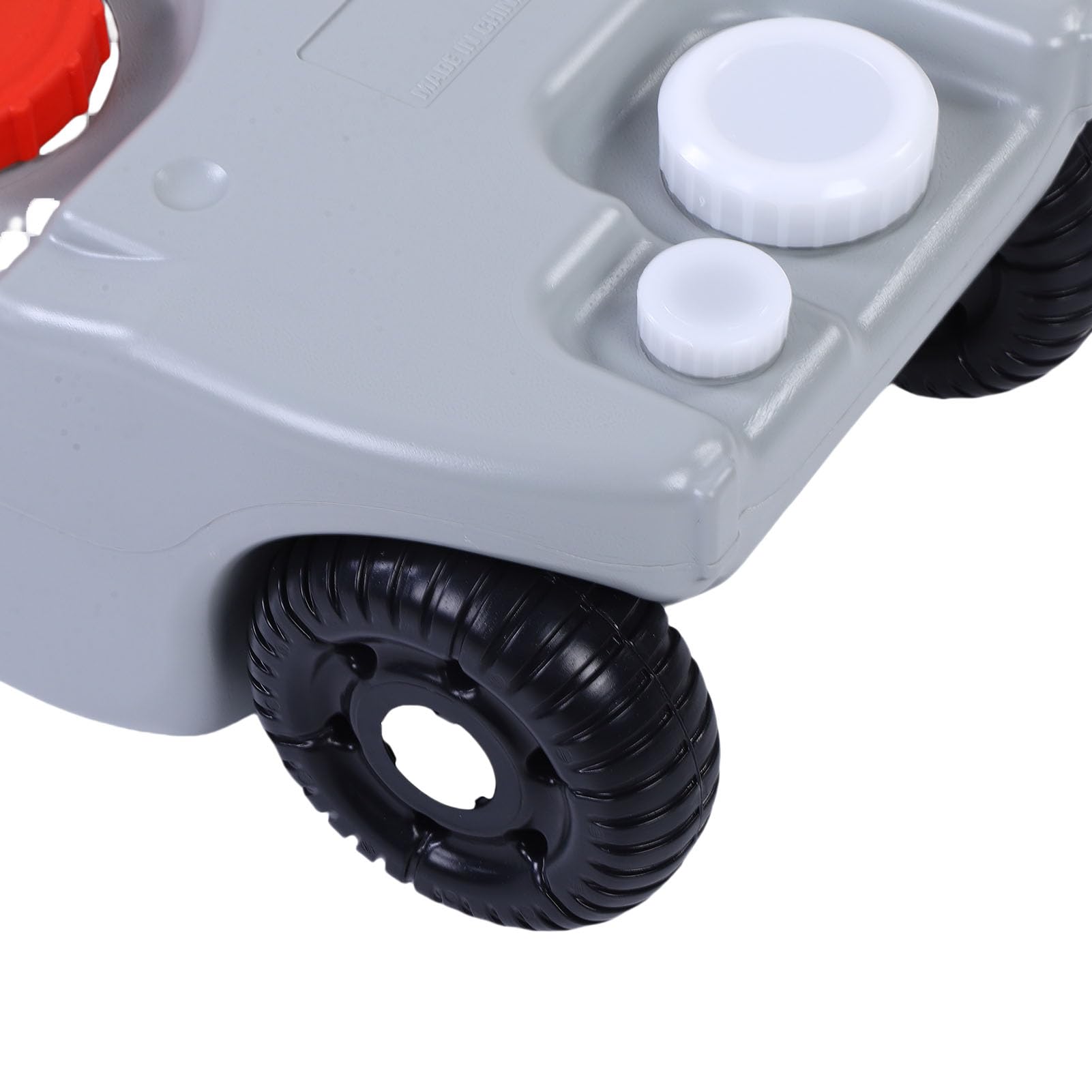 Tragbarer 10,6-Gallonen-Wassertank mit Metallgriff und Großen Rädern, Ideal für Wohnmobil-Camping und Outdoor-Aktivitäten