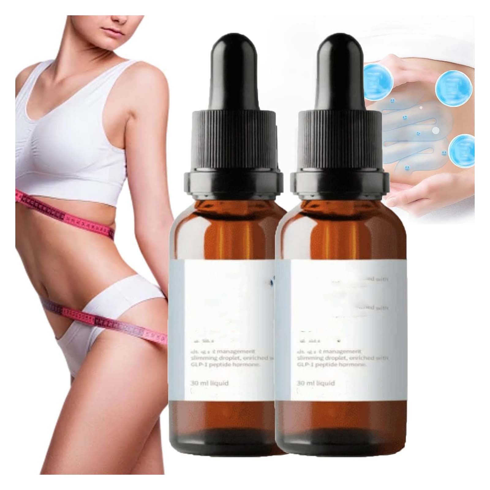 WELLEMP Metabolism Vitamin Drops for Men&Women,GLP-1 Burning Drops,SlimFuse Satiation Burning Drops Metabolism Vitamin Drops,Wellemp Glp Drops,Wellamps Glp-1drops,Carb Blocker for Women & Men (2)