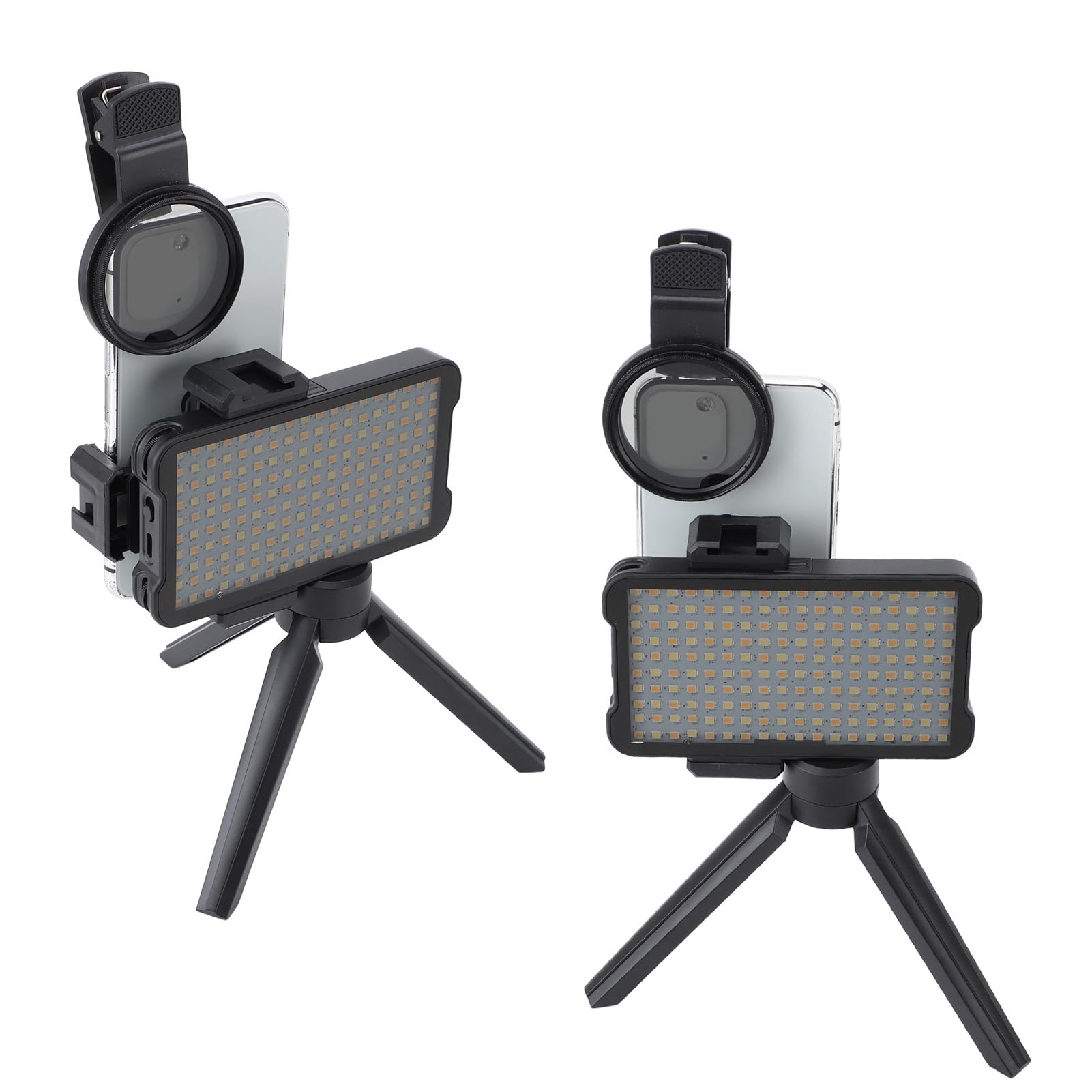Luce per Tatuaggi con Supporto per Illuminazione Fotografica, Attrezzature e Forniture per Tatuaggi, Riduzione della Luce Riflessa, Luce di Riempimento con Clip, Lente