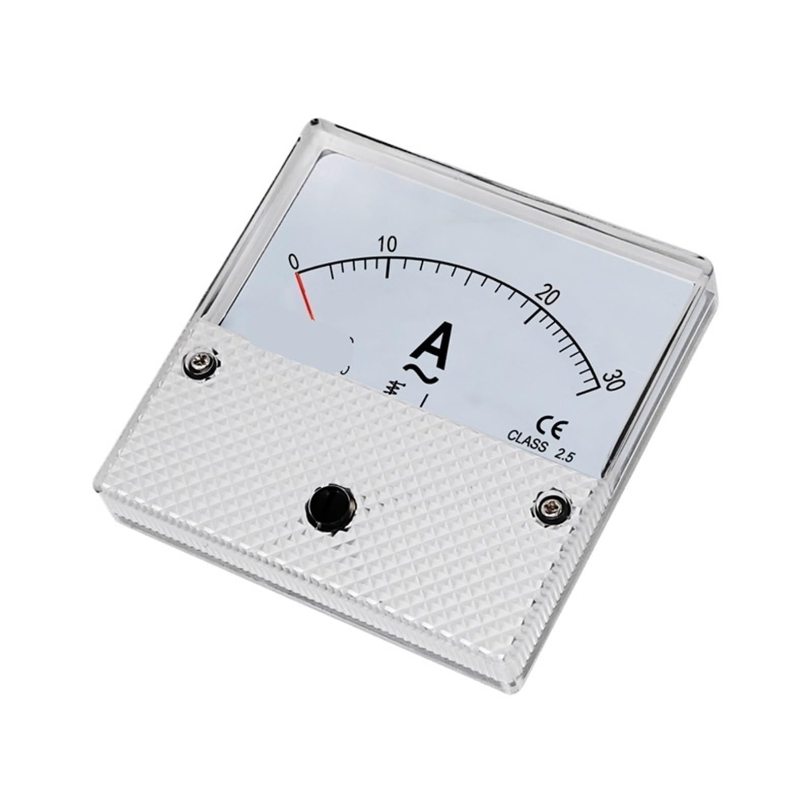 Amperímetro analógico DH-80 de CA, 1A, 2A, 3A, 5A, 10A, 15A, 20A, 30A, 50A, etc., medidor de puntero/medidor de corriente