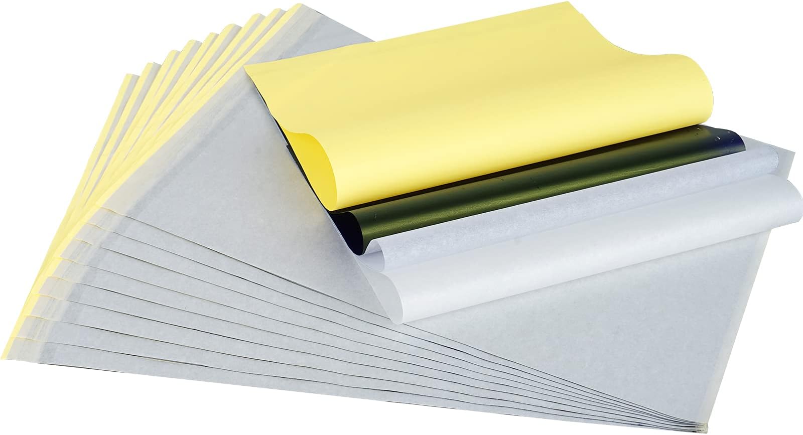 tattοο Transfer Paper，tattοο Supplies，10 Sheets tattοο Stencil Paper， 4 Layers DIY Premium Stencils Paper for tattοοing. A4 Size