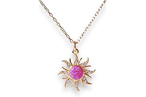 Sun Necklace Rapunzel - ASIK ACCESSORIES 925 Sterling Silver