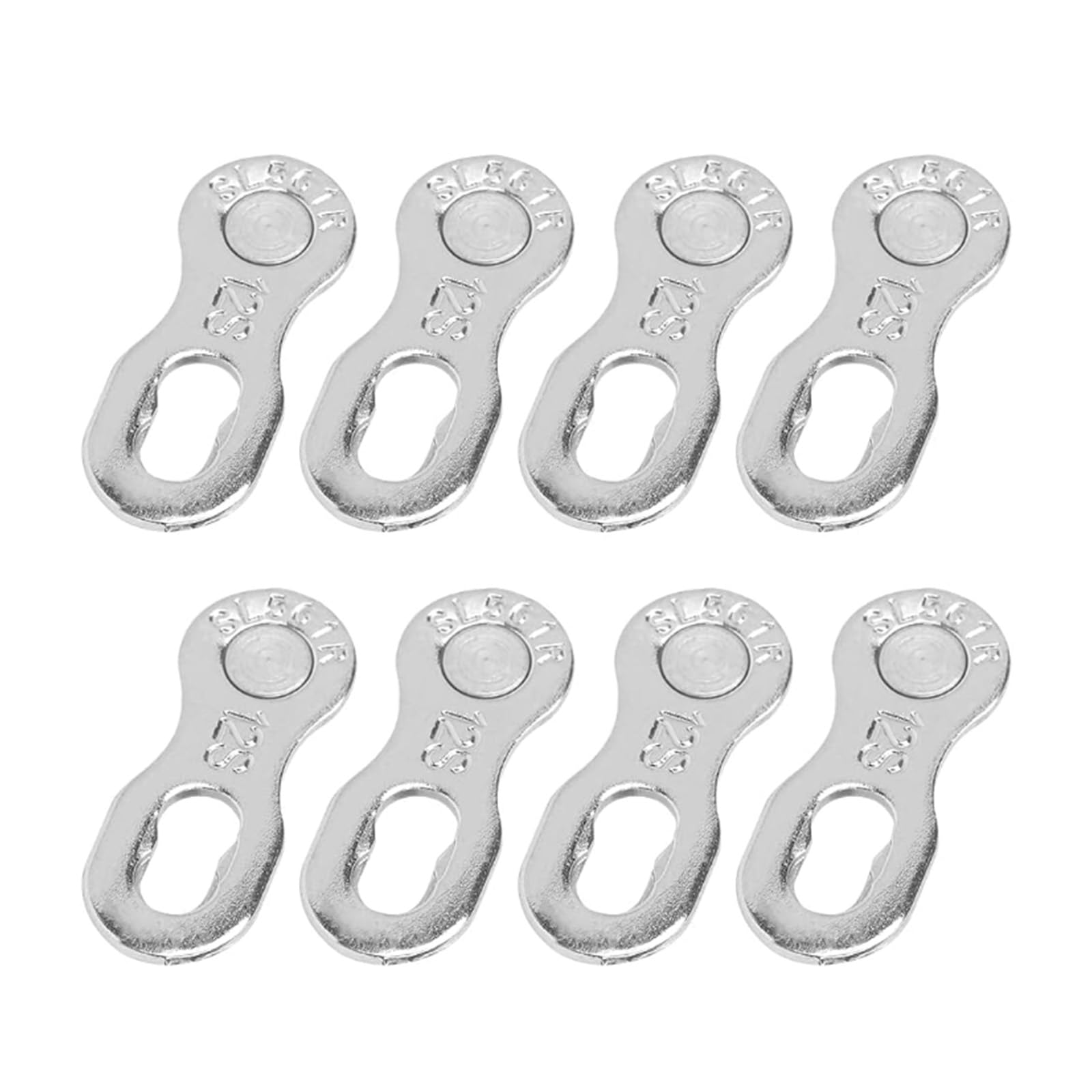 Nevoluxer 12-fach Kettenschloss Fahrradkette – Premium Fahrradkettenschloss für Shimano Kette 12 Fach – 4 Paar Stahl Verbindungsteile – Rostfreie Kettenglieder für Radsport Zubehör
